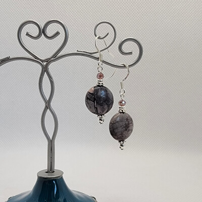 Terra Rosa Jasper Earrings