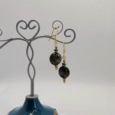 Dragon&#39;s Blood Jasper Earrings