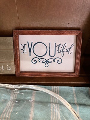 BeYOUtiful Reverse Canvas