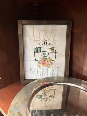 Love the Moment Reverse Canvas