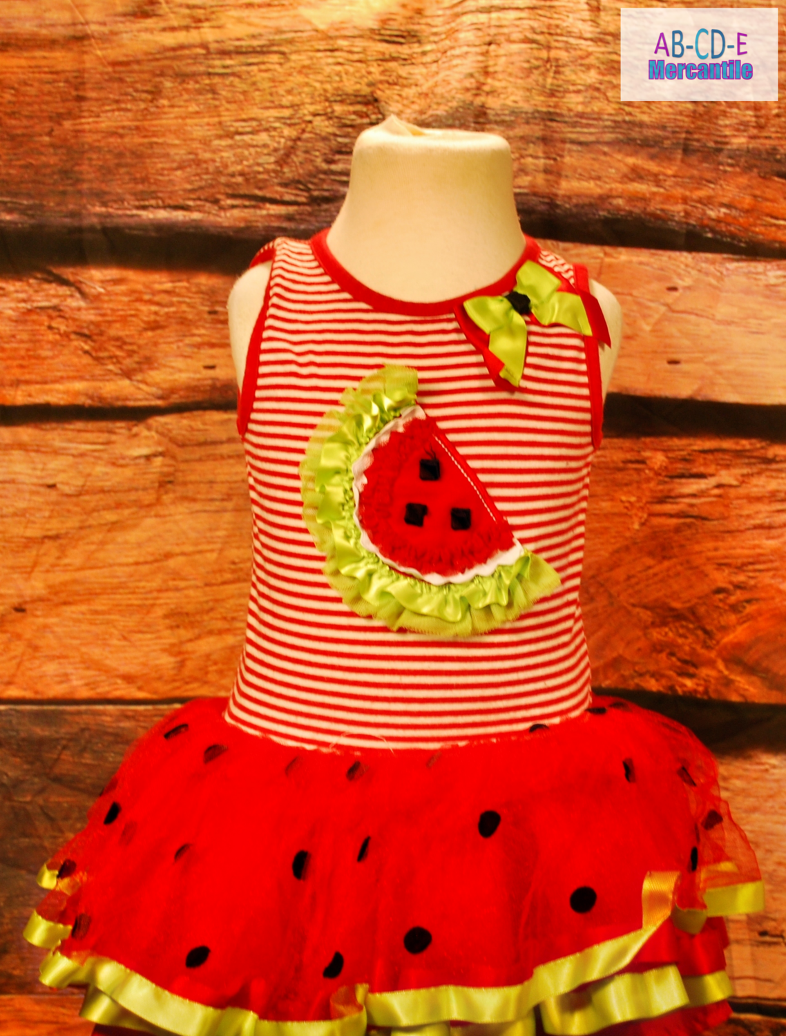 Watermelon Tutu Dress