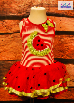 Watermelon Tutu Dress