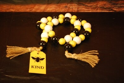 Bee Bead Garland-38in