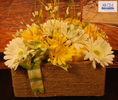 Lemon Table Basket