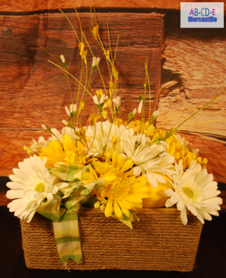 Lemon Table Basket