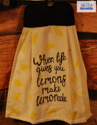 Lemon Oven Handle Towel