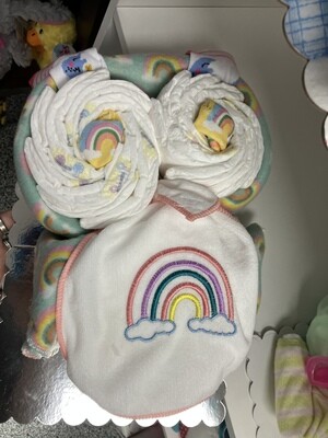 Owl Diaper Cake