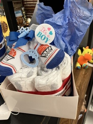 Mini Diaper Cake-Boy