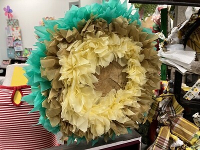 Sunflower Wreath-8in