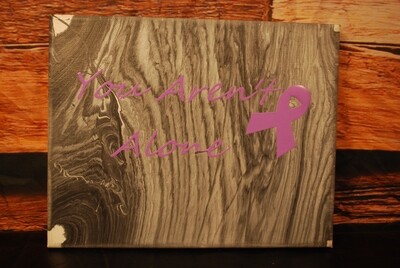 You Aren&#39;t Alone Canvas