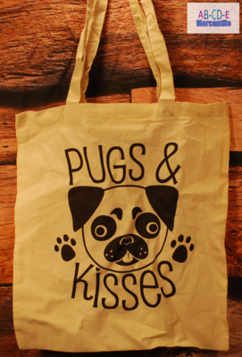 Pug Luv Tote