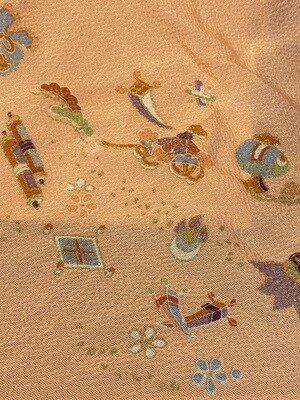 Hand sewn Embellished Hankie