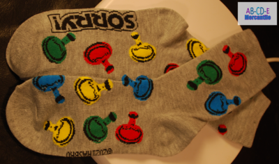 Board Game Fun Socks-Sorry