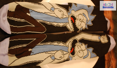 Rick &amp; Morty Socks-@#$%