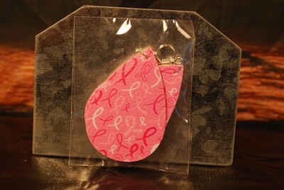 Leather Awareness Earrings-C