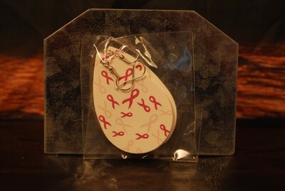 Leather Awareness Earrings-I
