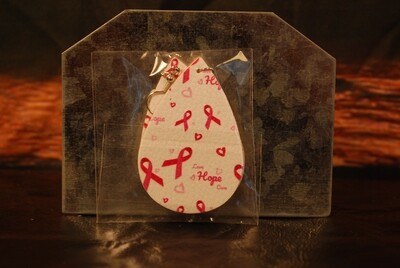Leather Awareness Earrings-J