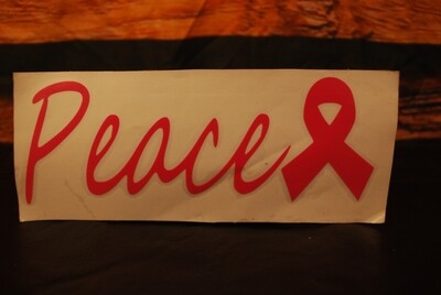 Vinyl Sticker-Peace-A