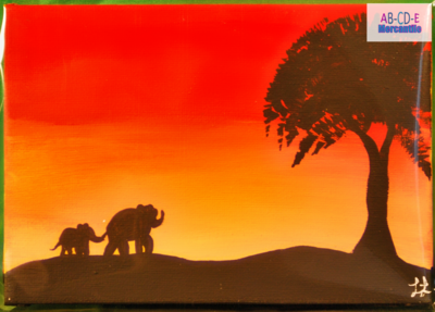 African Safari 5x7