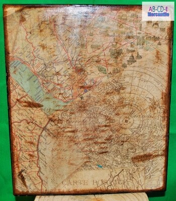 Upcycled Map Box-Olde World Style Atlas