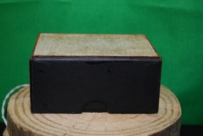 Upcycled Map Box-Jewelry Box with Lift Top A
