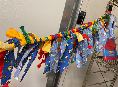 Super Mario Fabric Garland