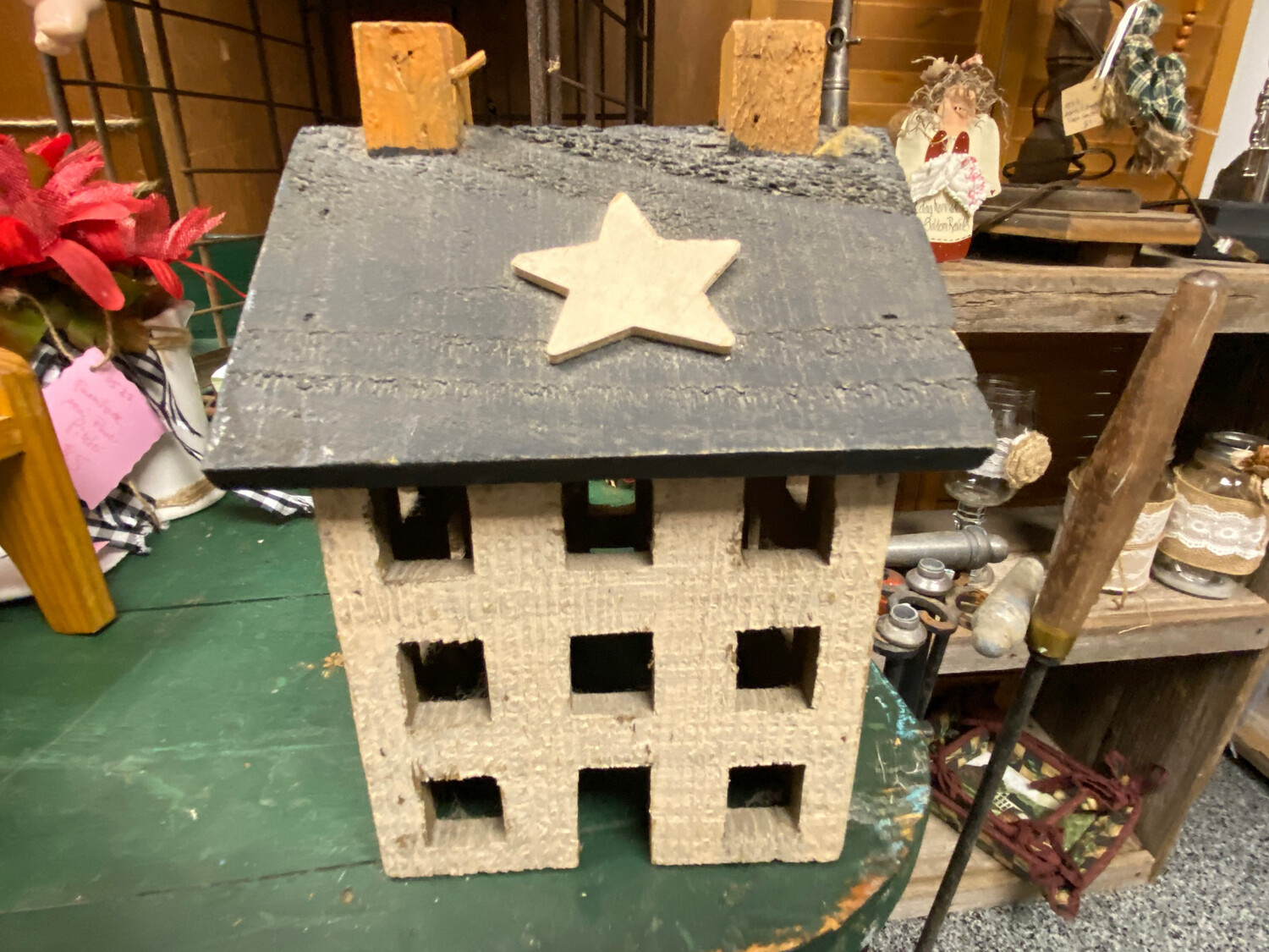Mini Wood Schoolhouse
