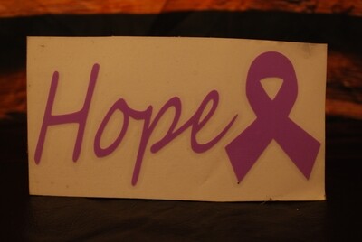 Vinyl Sticker-Hope-F