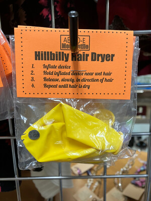 Gag Gift-Hillbilly Hairdryer