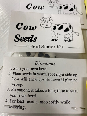 Gag Gift-Cow Seeds