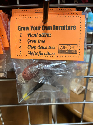Gag Gift-Grow Your Own Furniture