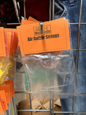 Gag Gift-Air Guitar Strings