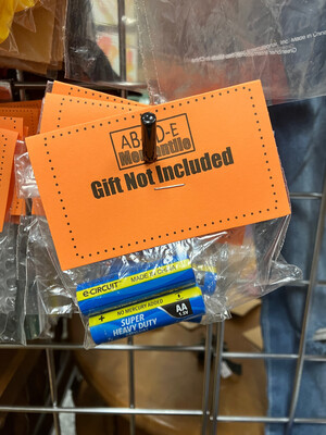 Gag Gift-Gift Not Included