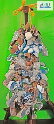 Blue Loopty Loo Garland-32in/48in