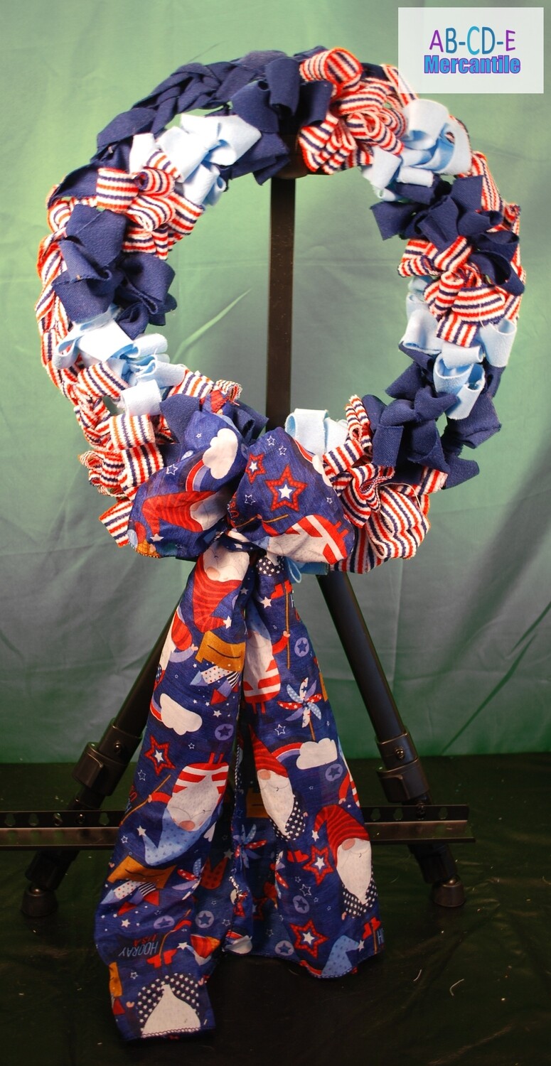 USA Gnome Loopty Loo Wreath