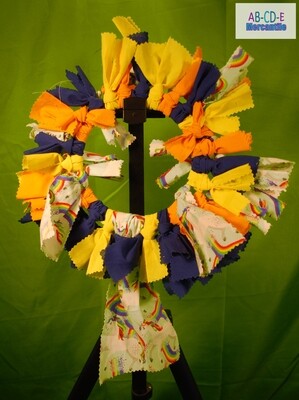 Unicorns and Rainbows Wreath