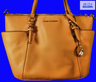Gray Leather Bag