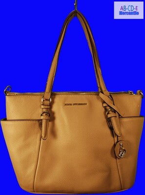 Gray Leather Bag