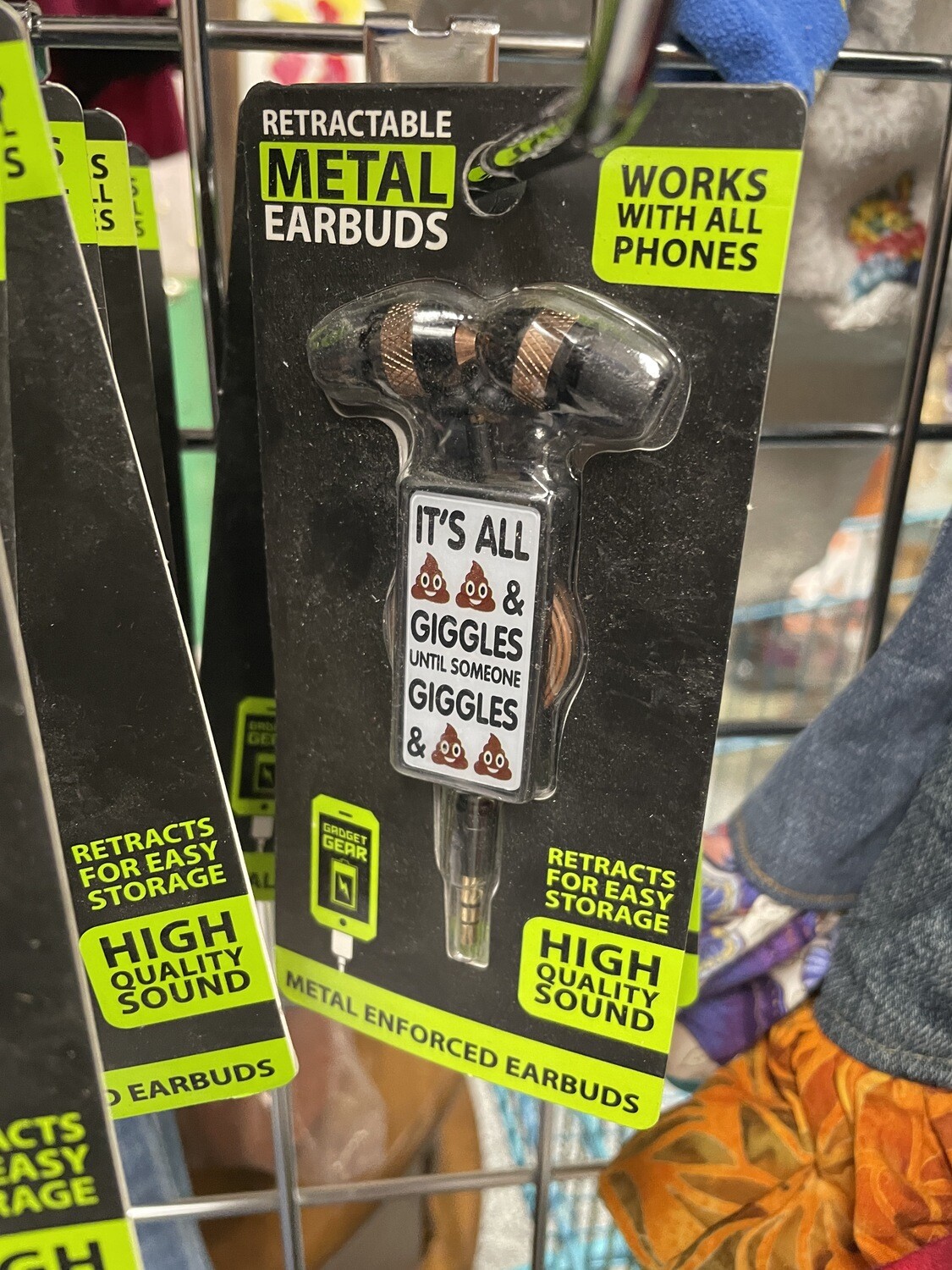 Fun Funky Headphones-Giggles &amp; $#!%
