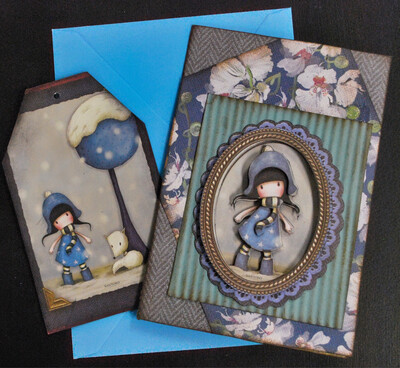 Gorjuss Doll Handmade Card 7