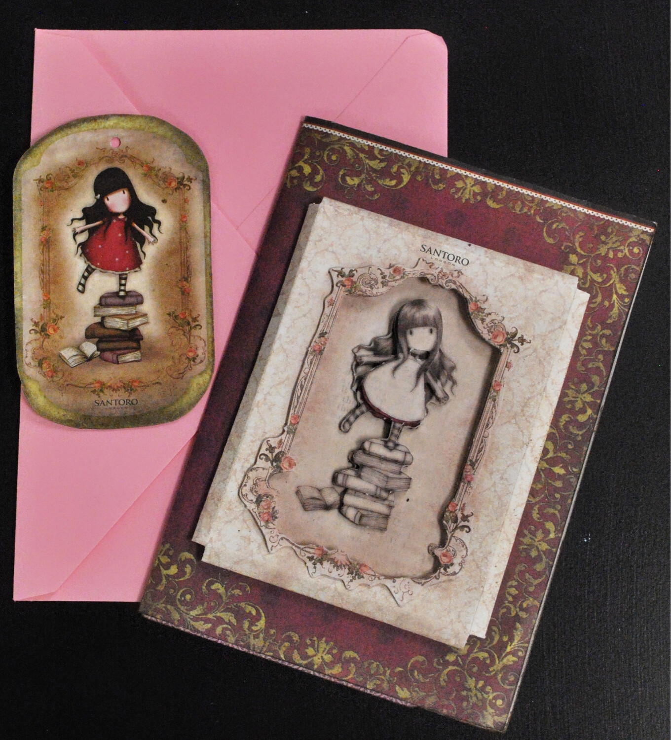 Gorjuss Doll Handmade Card 4