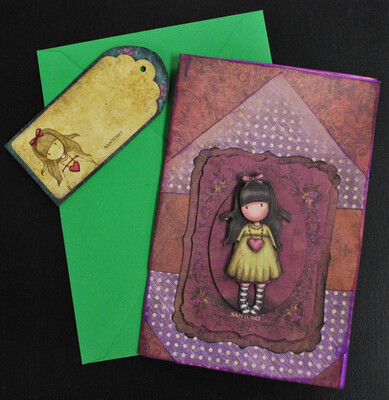 Gorjuss Doll Handmade Card 12