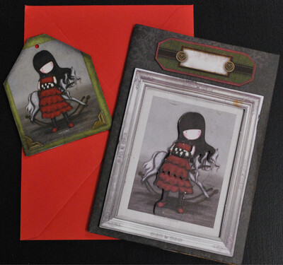 Gorjuss Doll Handmade Card 14