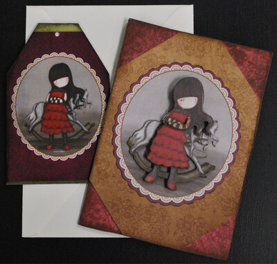 Gorjuss Doll Handmade Card 9