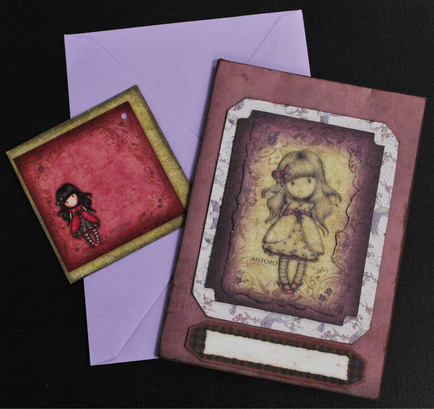 Gorjuss Doll Handmade Card 15