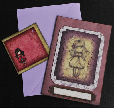 Gorjuss Doll Handmade Card 15
