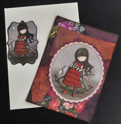 Gorjuss Doll Handmade Card 16