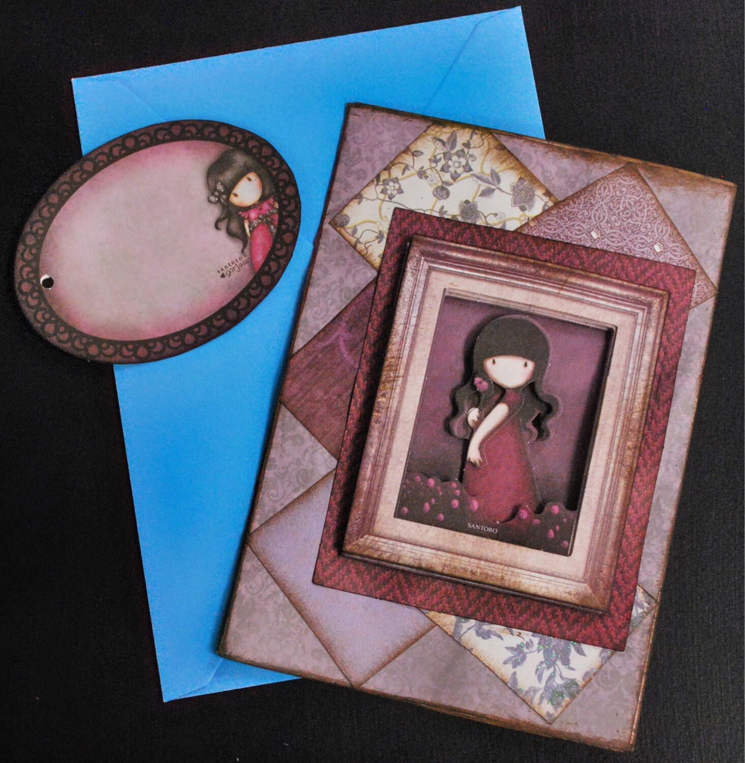 Gorjuss Doll Handmade Card 20