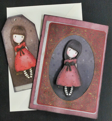 Gorjuss Doll Handmade Card 23