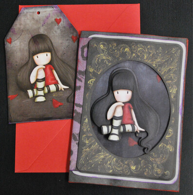 Gorjuss Doll Handmade Card 24